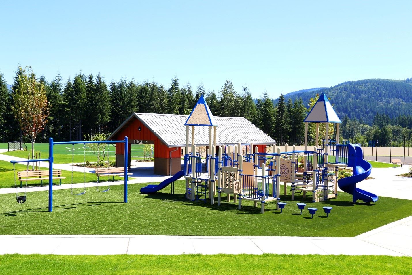 Shown here is Jean Hansen park. 