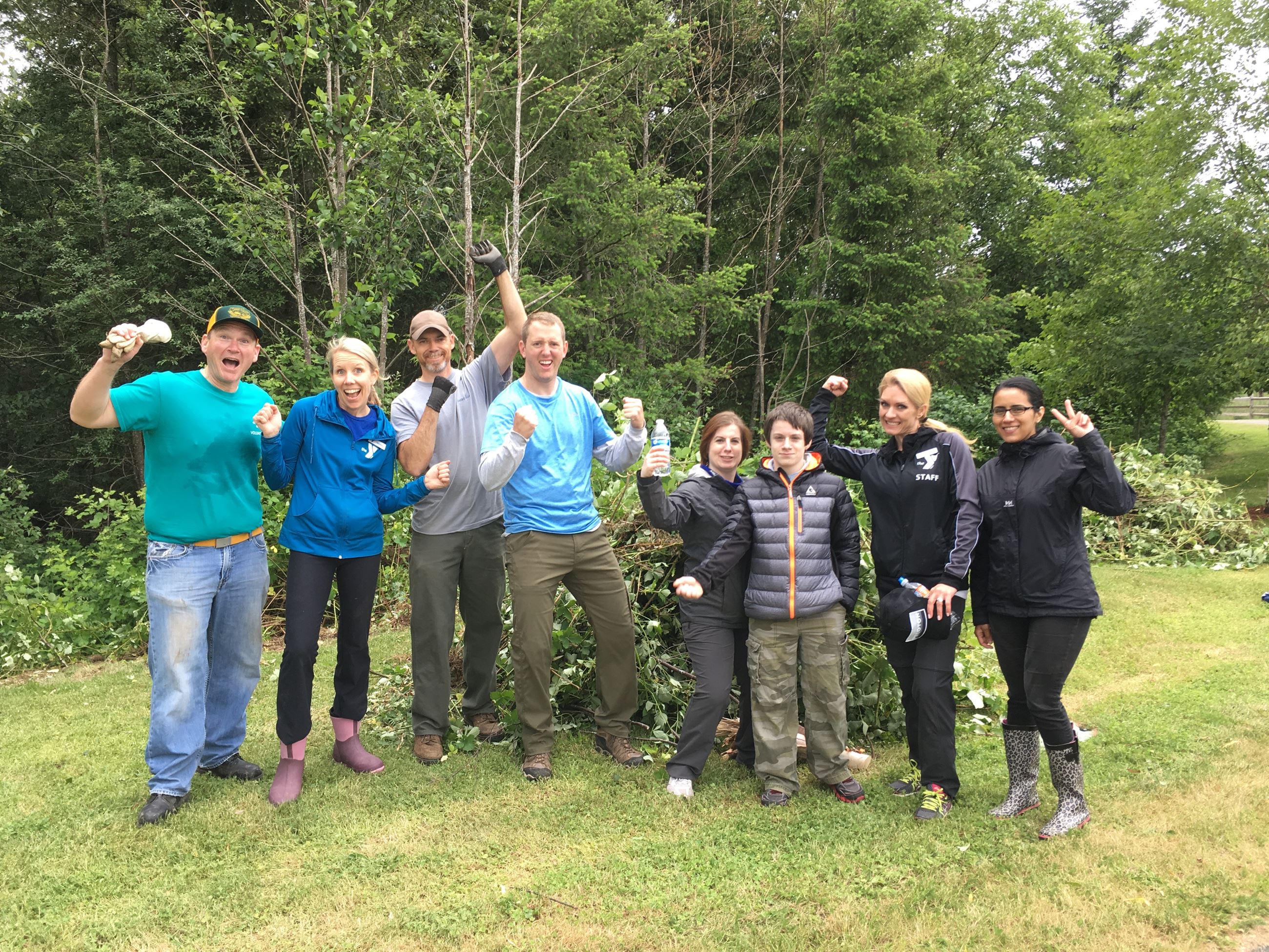 Stillwater Bog 06132017 Group excited