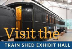 This is a picture of the Northwest Railway Museum historic train shed.