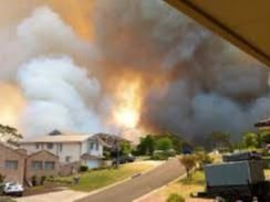 Wildland Fire by Houses (002)
