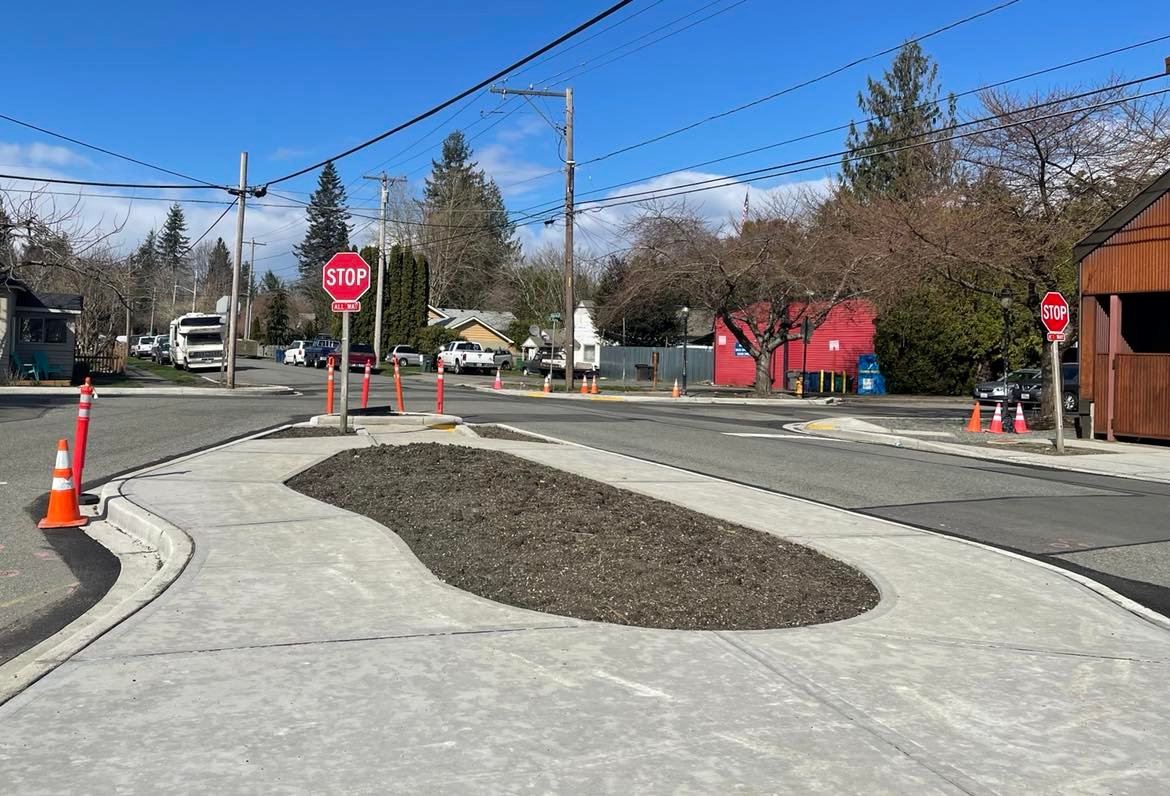 King Maple Olmstead Intersection