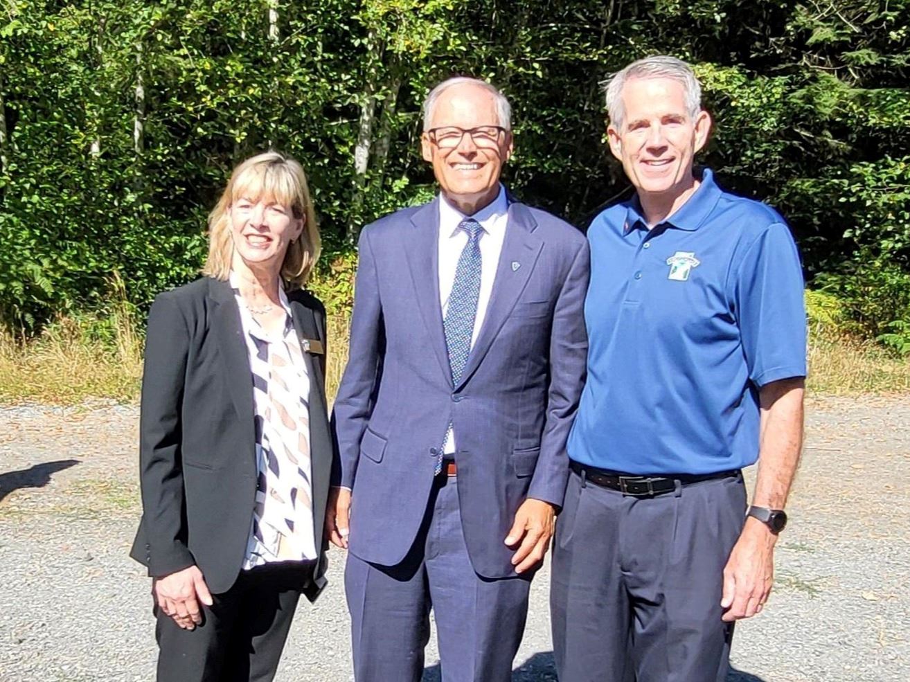 SR18-I-90 Groundbreaking with Mayor Ross, Gov. Inslee, and former Mayor Larson