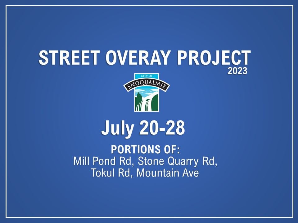 STREET OVERLAY PROJECT 2023 GRAPHIC
