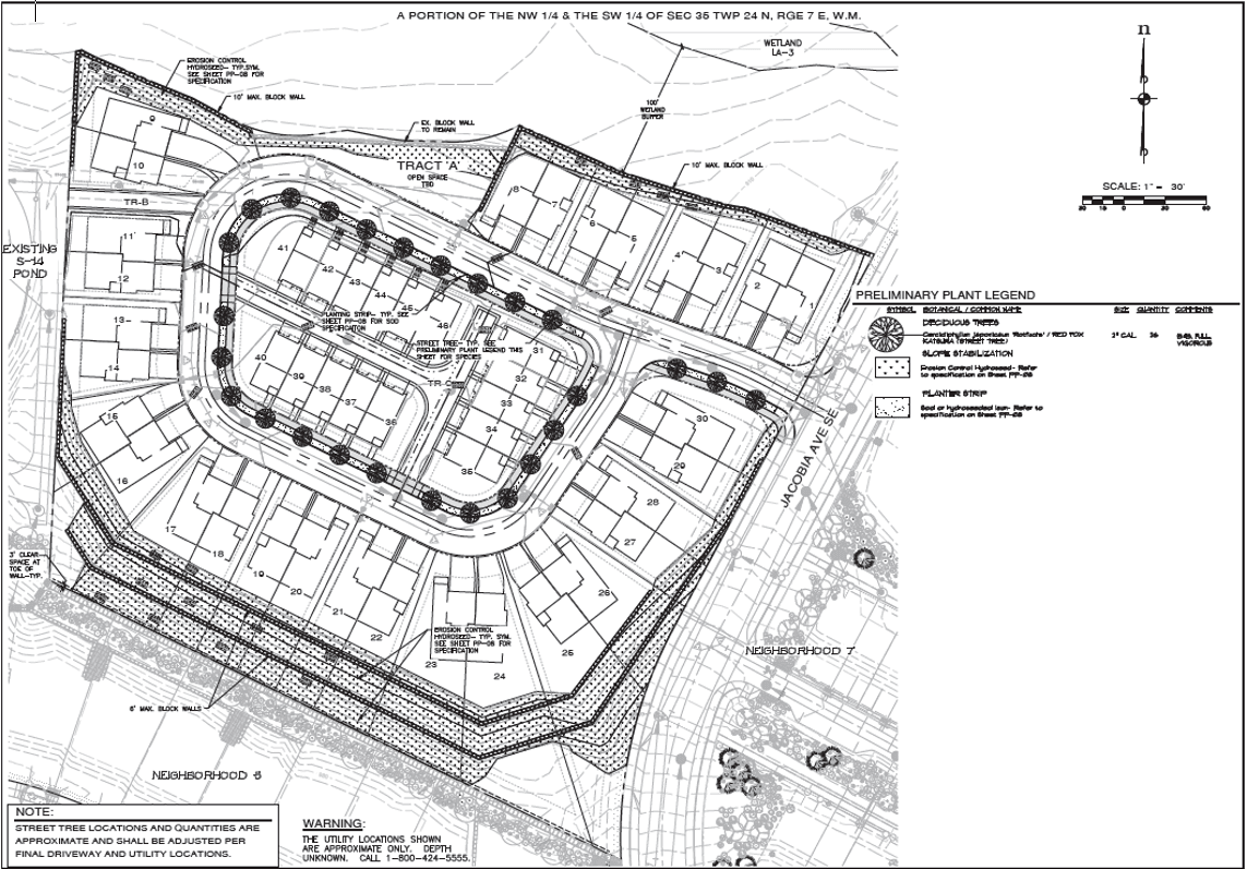 timber trails site plan