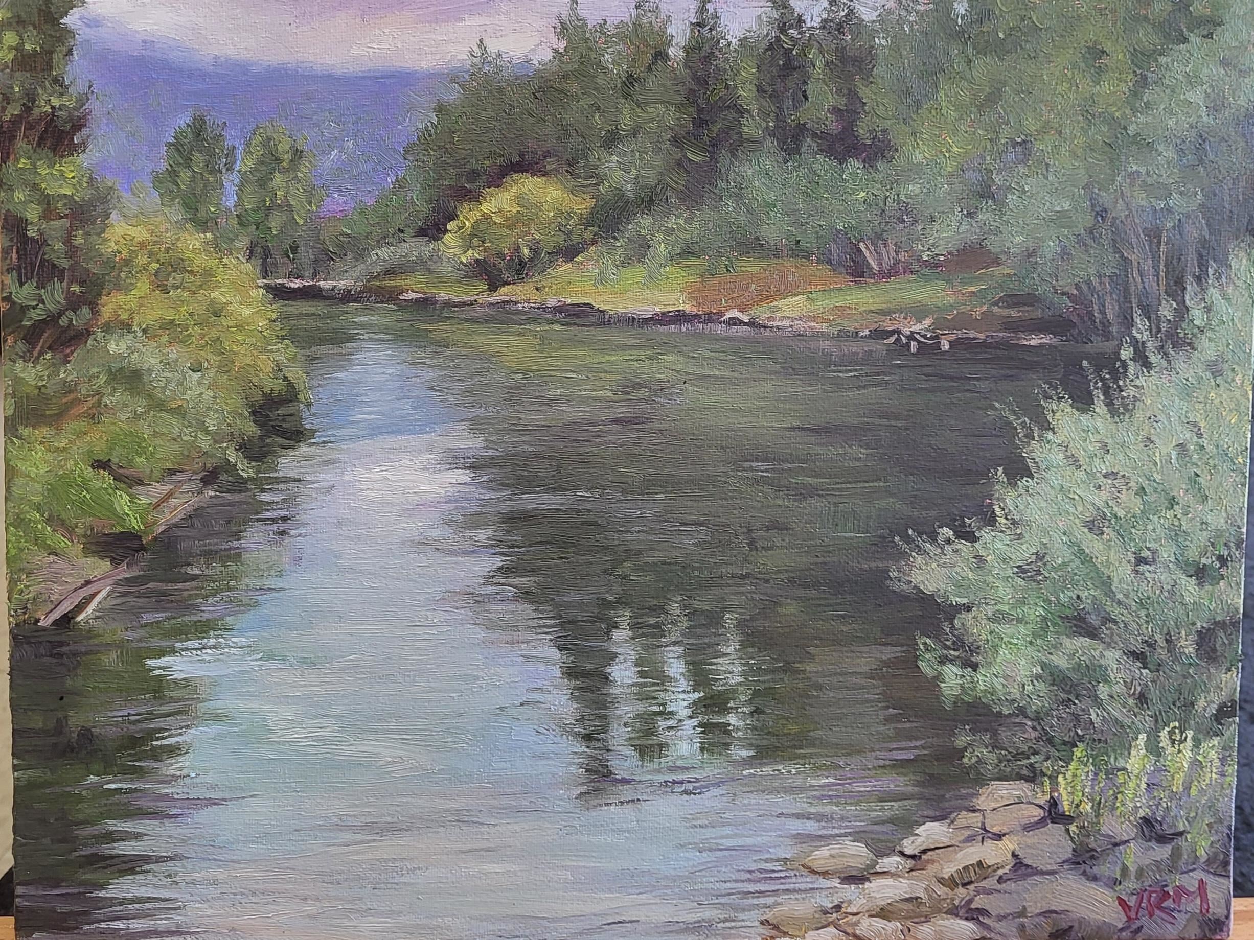 Snoqualmie River Calm Summer