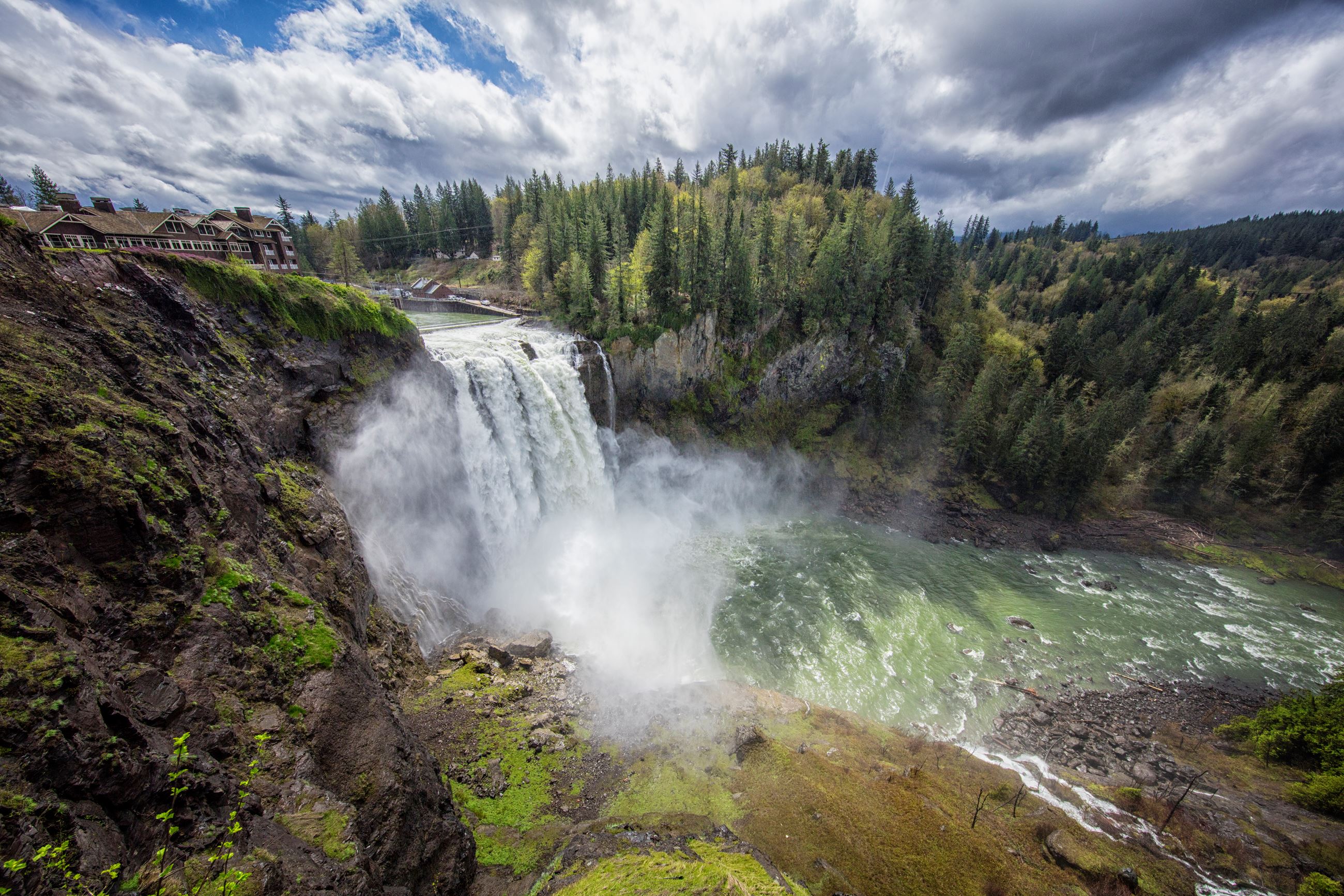 Don Detrick - Snoqualmie Falls Spring Day