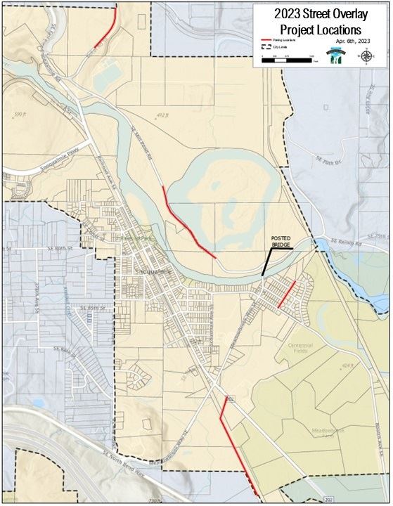 Street Overlay Map