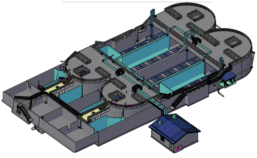 Snoqualmie Water Reclamation Facility Phase 3 Improvements Oxidation Ditch Image