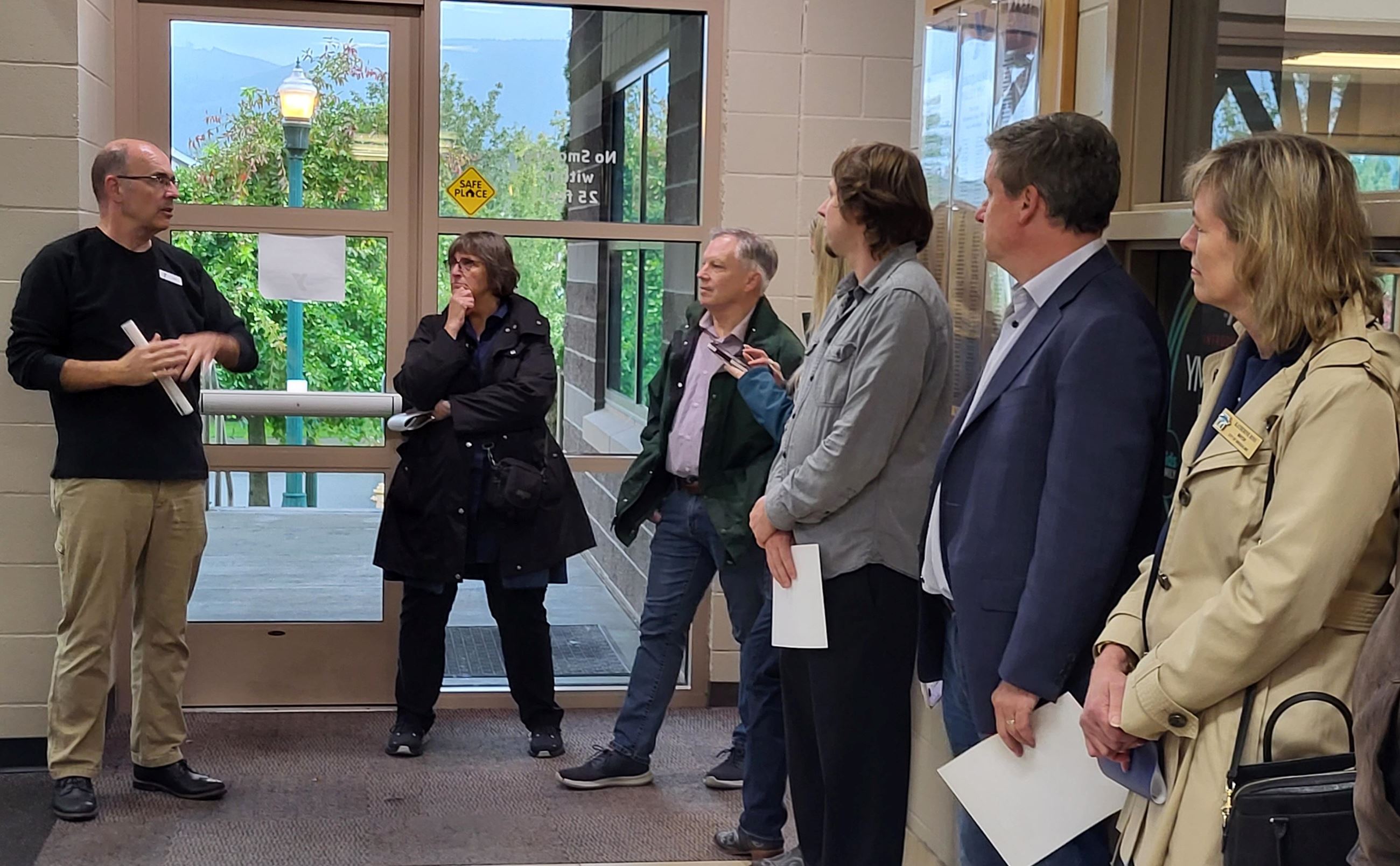 Community Center Tour 1 with State Legislators