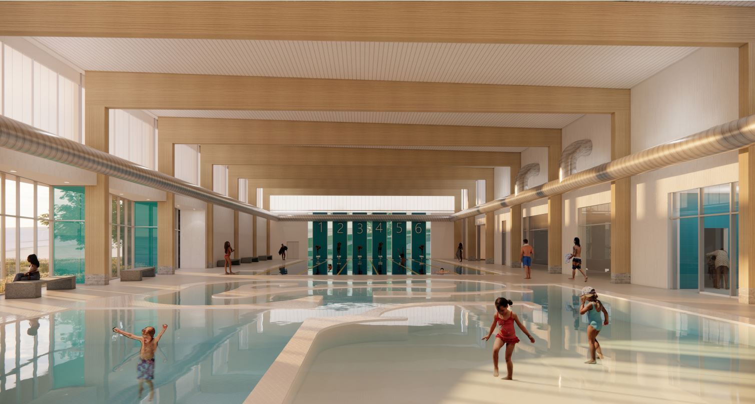 Pool base bid rendering