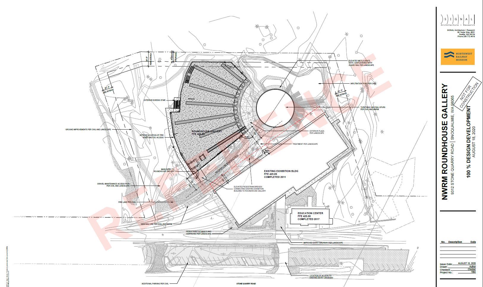 Roundhouse site plan